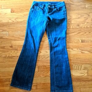 Zoo Jeans Size 7 Blue Flare  Low Rise